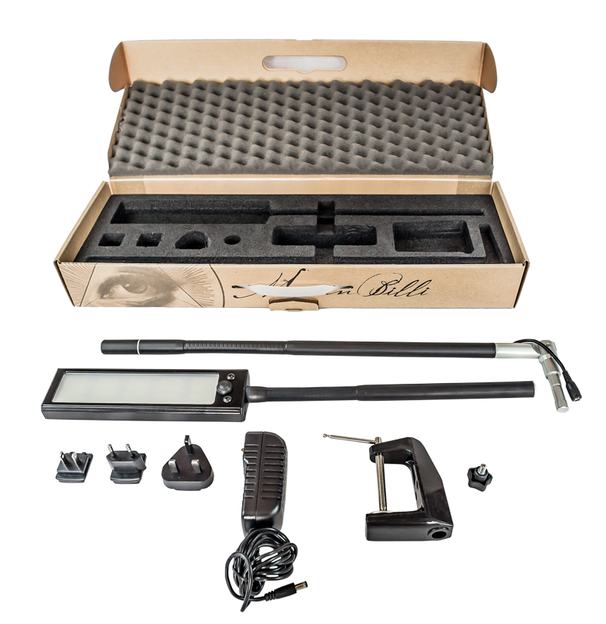 The LVX Light tattoo lamp details The LVX Light tattoo lamp details