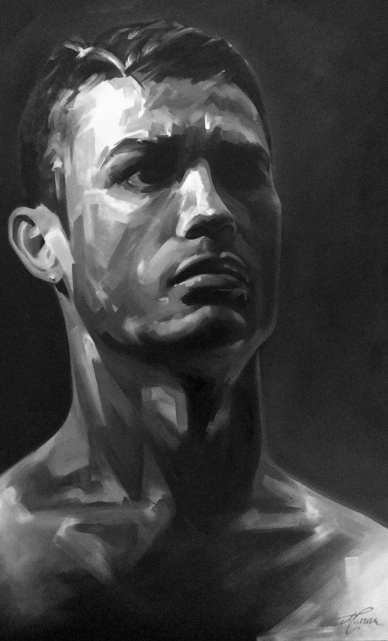 Cristiano Ronaldo Artwork - Murran A. Billi - Painter and Tattoo Artist